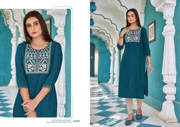 Kalaroop Seagull Vol 4 New Fancy Rayon Designer Kurti Collection